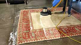 synthetic area rug shampooing